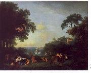 Francesco Zuccarelli Landscape with the Rape of Europa oil painting artist